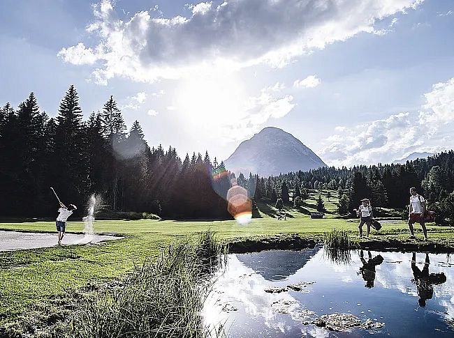 Shot from bunker GC Seefeld-Wildmoos@TVB.Seefeld