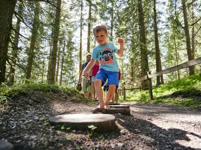 Abschlag im Familienparadies